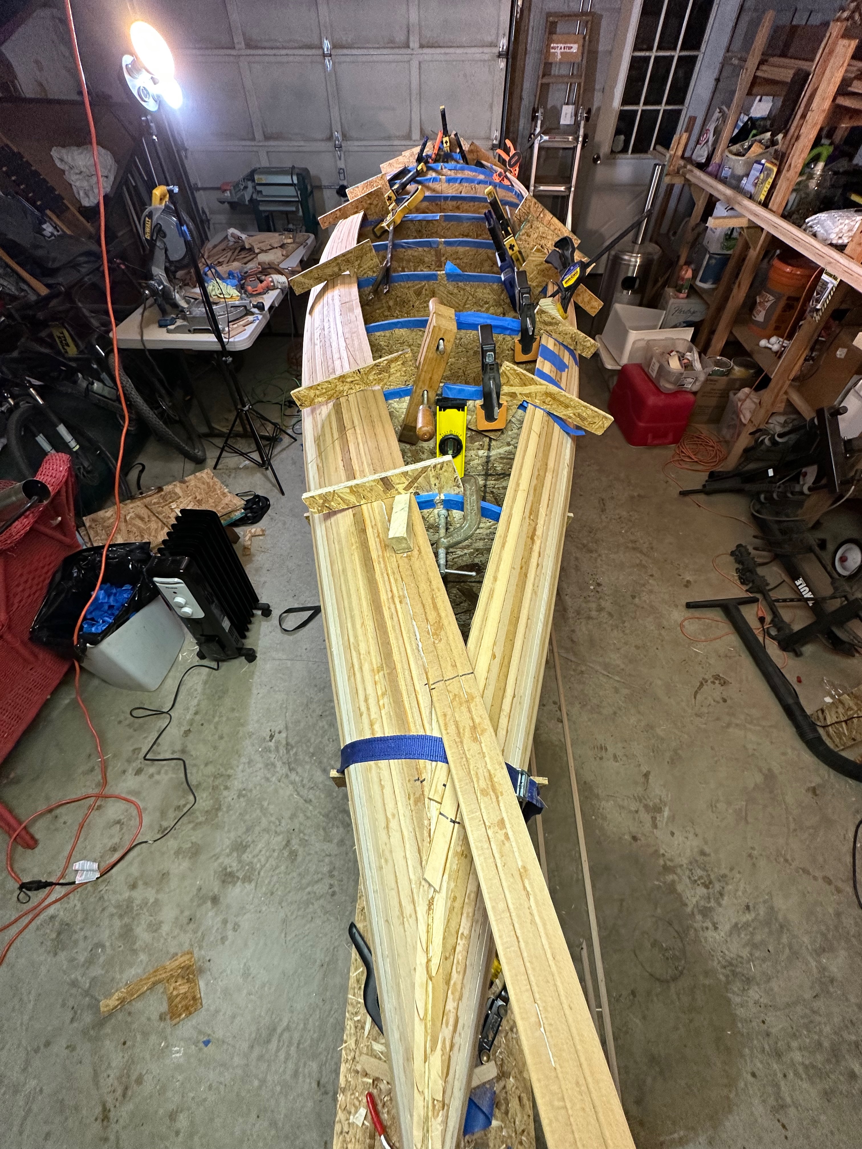 Canoe build