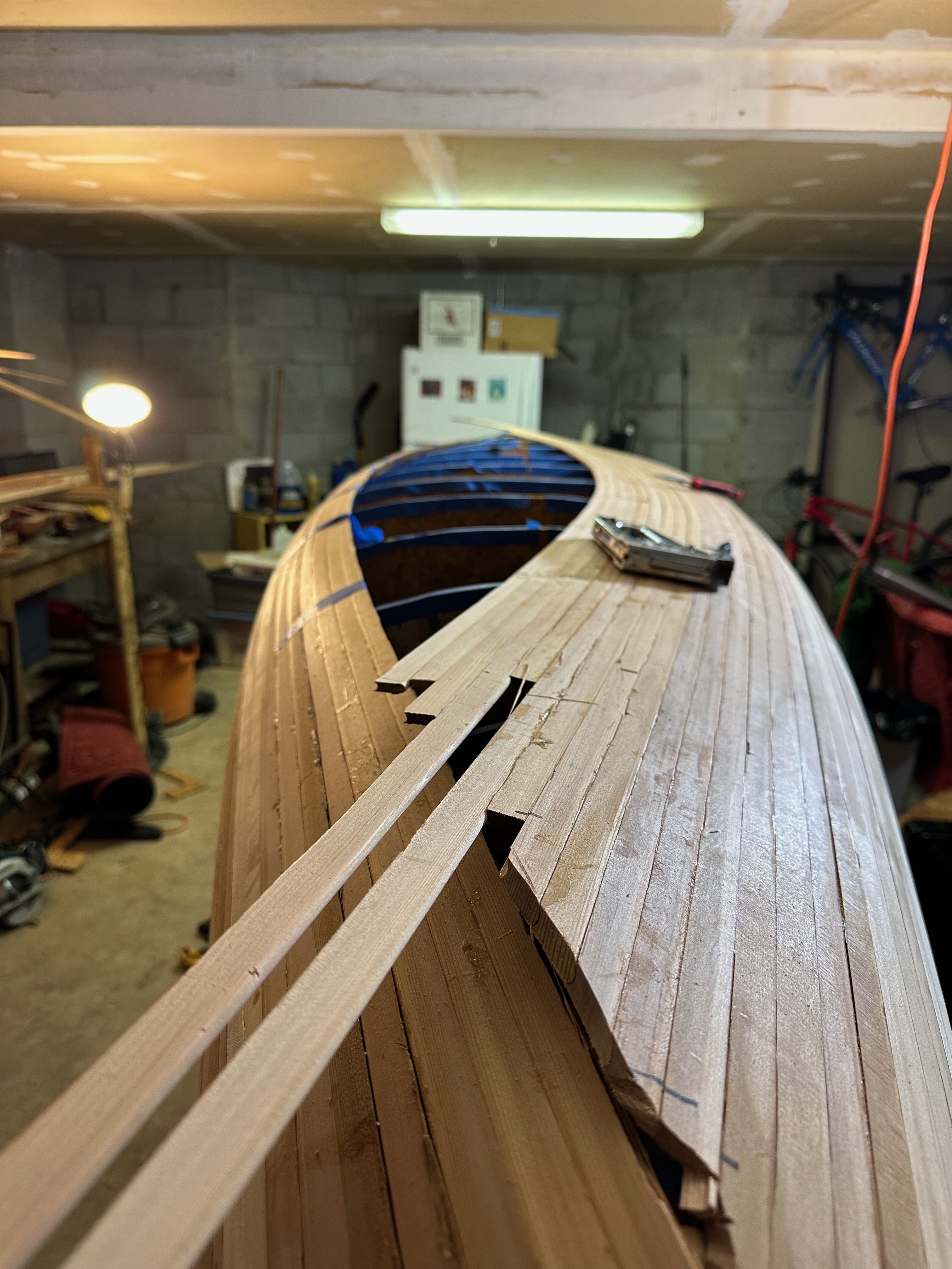 Canoe build