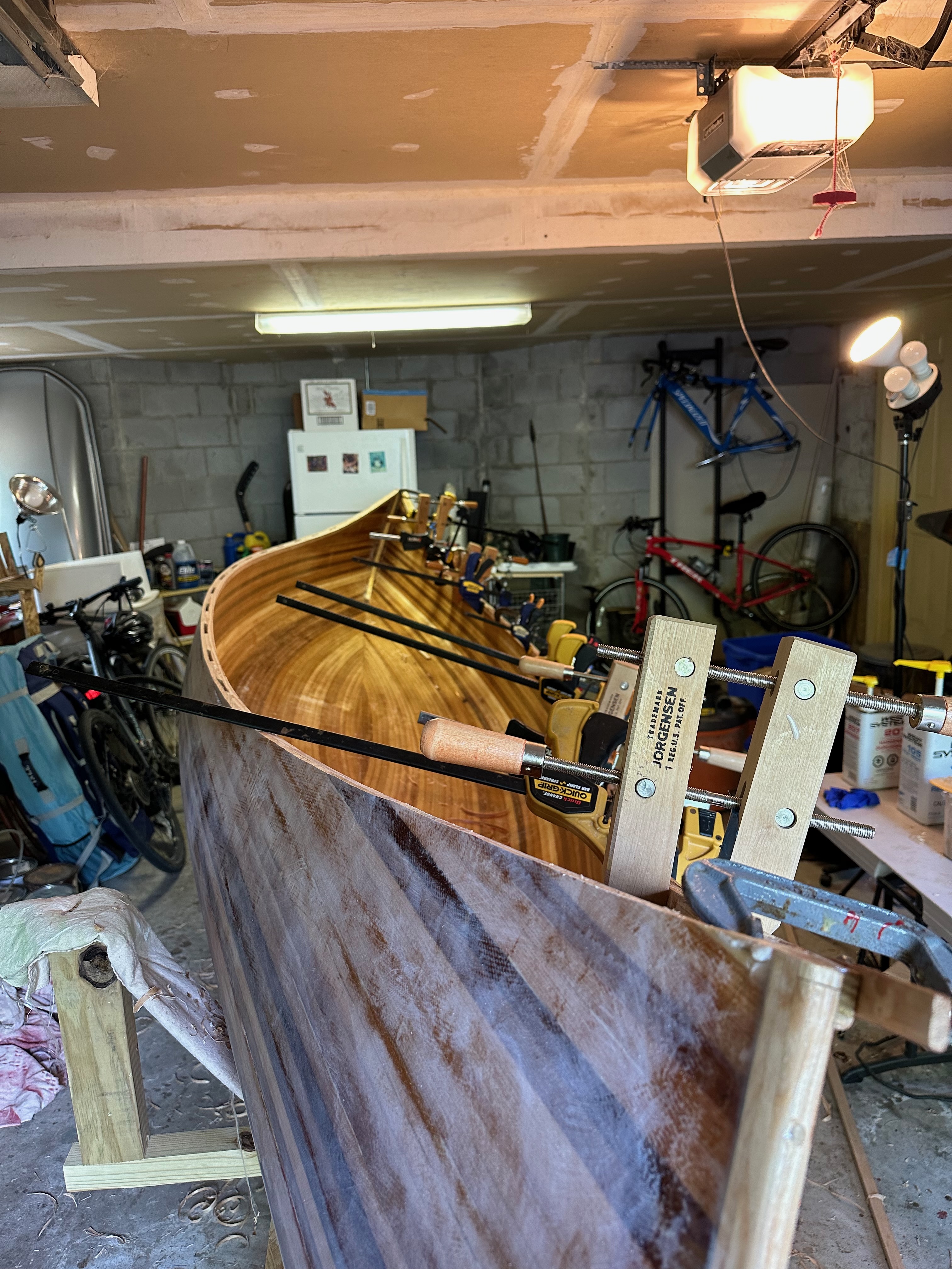 Canoe build