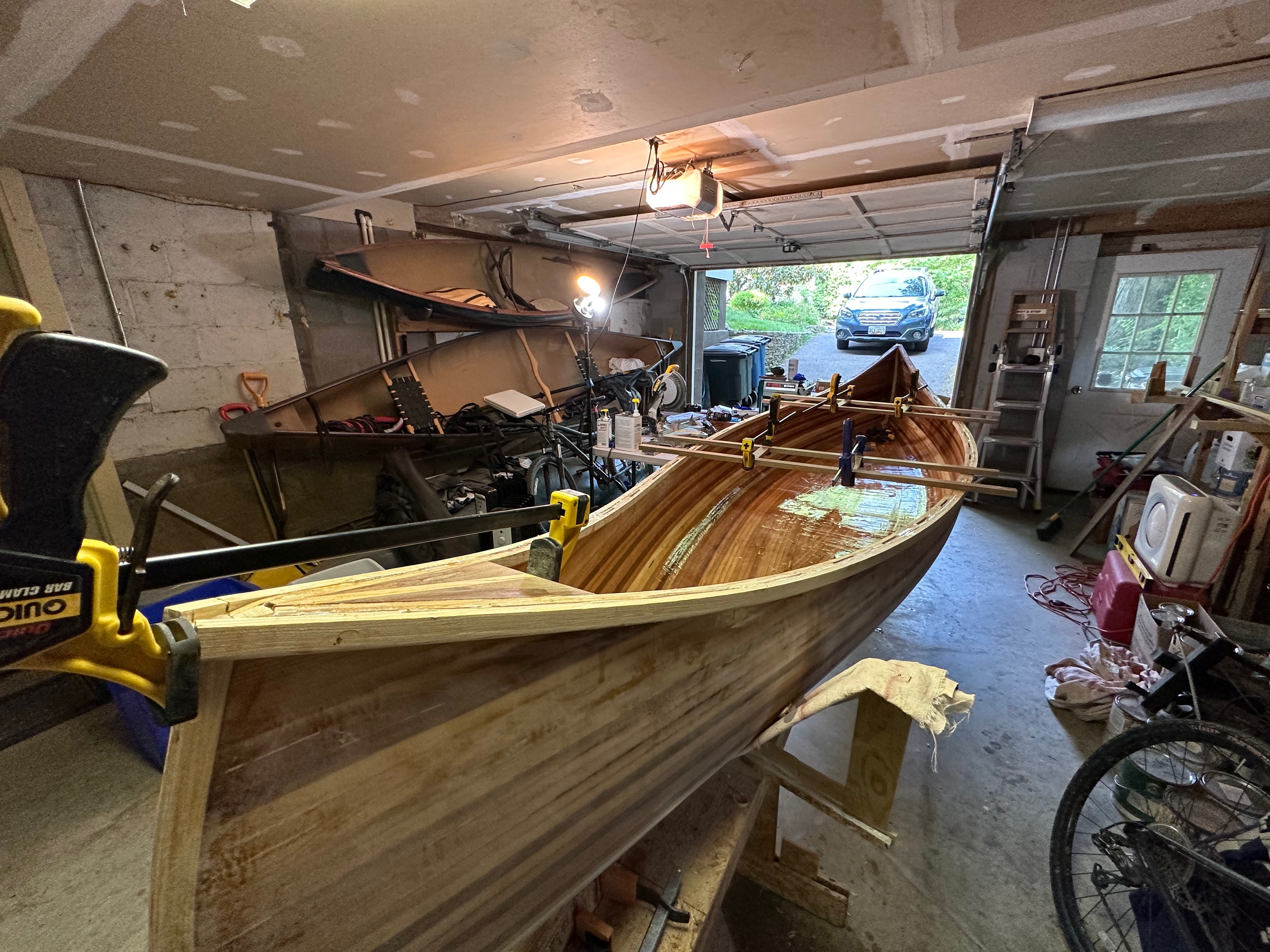 Canoe build