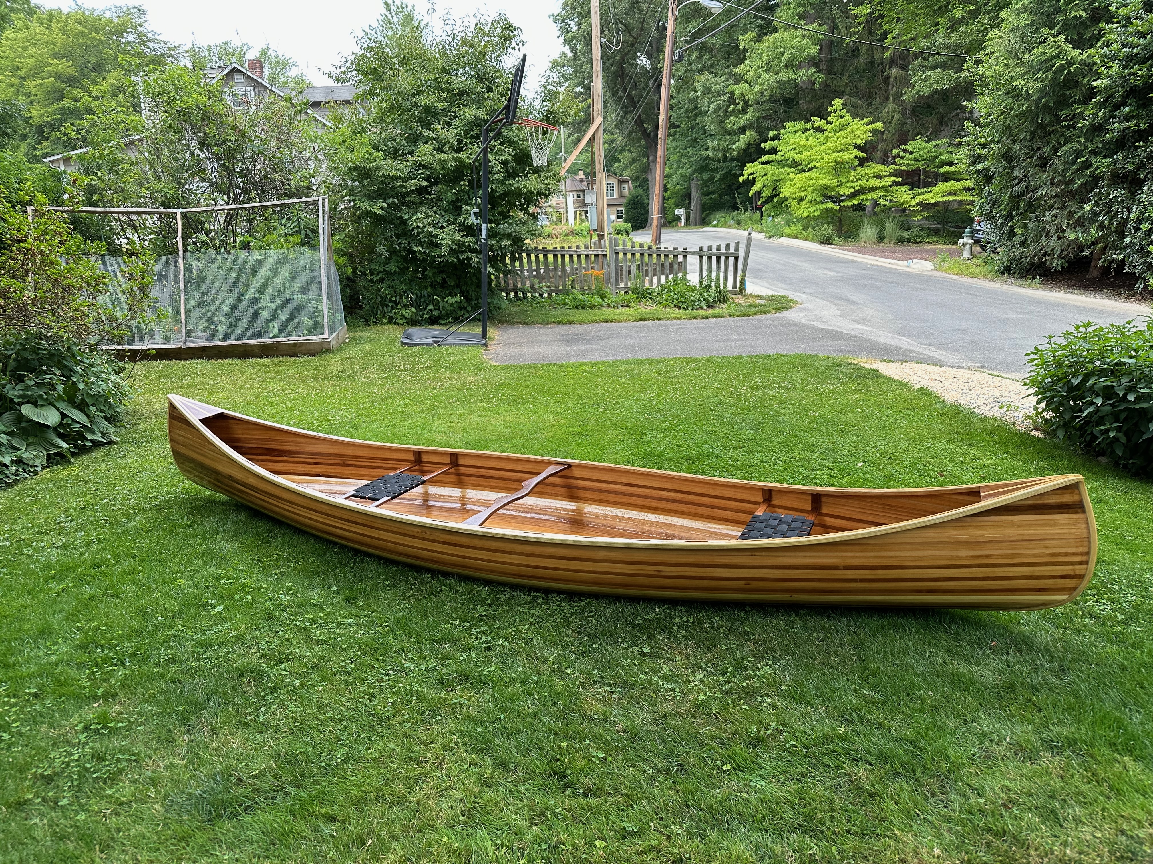 Canoe build